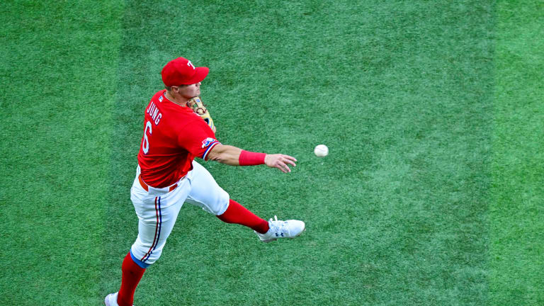 Former Texas Tech Star Josh Jung Homers in Rangers Debut